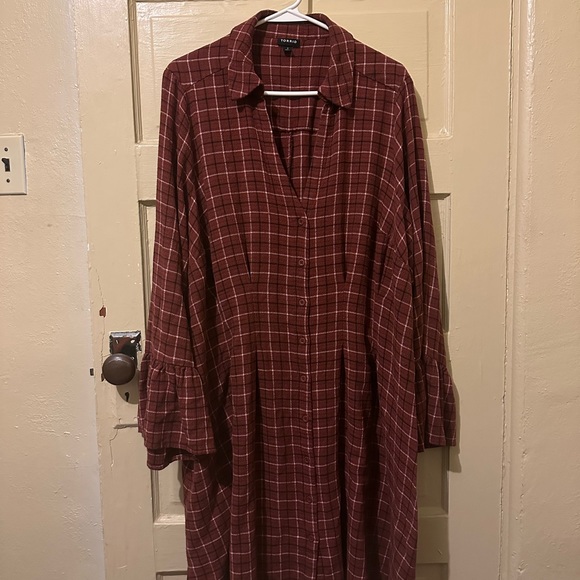 Mini Bell Sleeve Torrid Dress - Picture 2 of 2